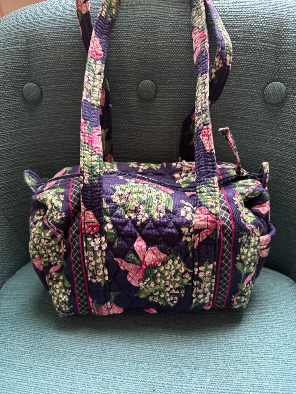 Vera Bradley Vintage Return to Happiness Original 100 bag